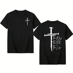 The Way, The Truth, The Life T-Shirt, Faith over Fear Shirt, The Way the Truth the Life, Jesus Shirt, Jesus is King, Christian t shirt