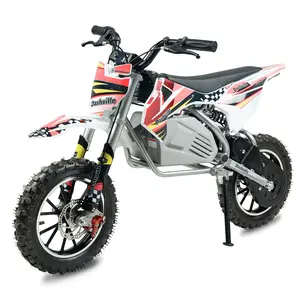 Dashville Electric Mini Dirt Bike for Kids Childrens Mountain Bike Neon Kid Bike dirtbike