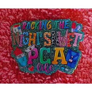 Rocking the Night Shift PCA Badge Reel