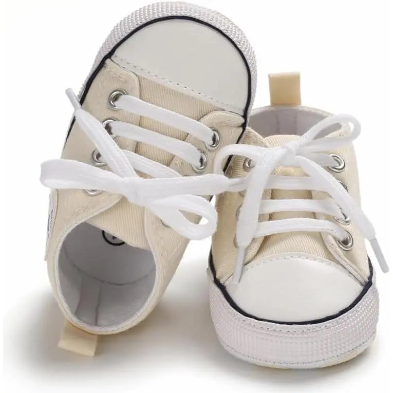 (New)Unisex Baby Boys Girls Shoes, Newborn Infant Non-Slip Canvas Denim High Top Sneakers, Toddler First Walkers Shoes (New)Unisex Baby Boys Girls Shoes, Newborn Infant Non-Slip Canvas Denim High Top Sneakers, Toddler First Walkers Shoes