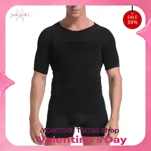 Mens Body Shaper Slimming Tummy Vest Compression Shirt Tank Top Shapewear Undershirt Workout Shirts