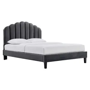 Modway Daisy Performance Velvet Twin Platform Bed