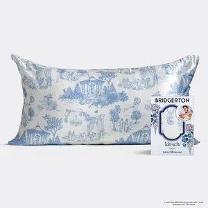 Bridgerton x Kitsch Satin Pillowcase