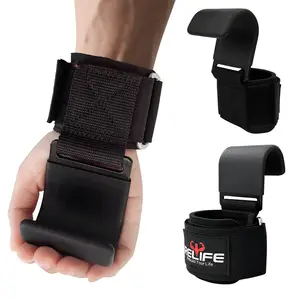 TikTokShopBlackFriday Relifesports Professional Wrist Strap for Weightlifting and Gym Training, 2 Counts Adjustable Wristband, Sports Wrist Wtrap for Men & Women-Support Your Wrist During Exercise