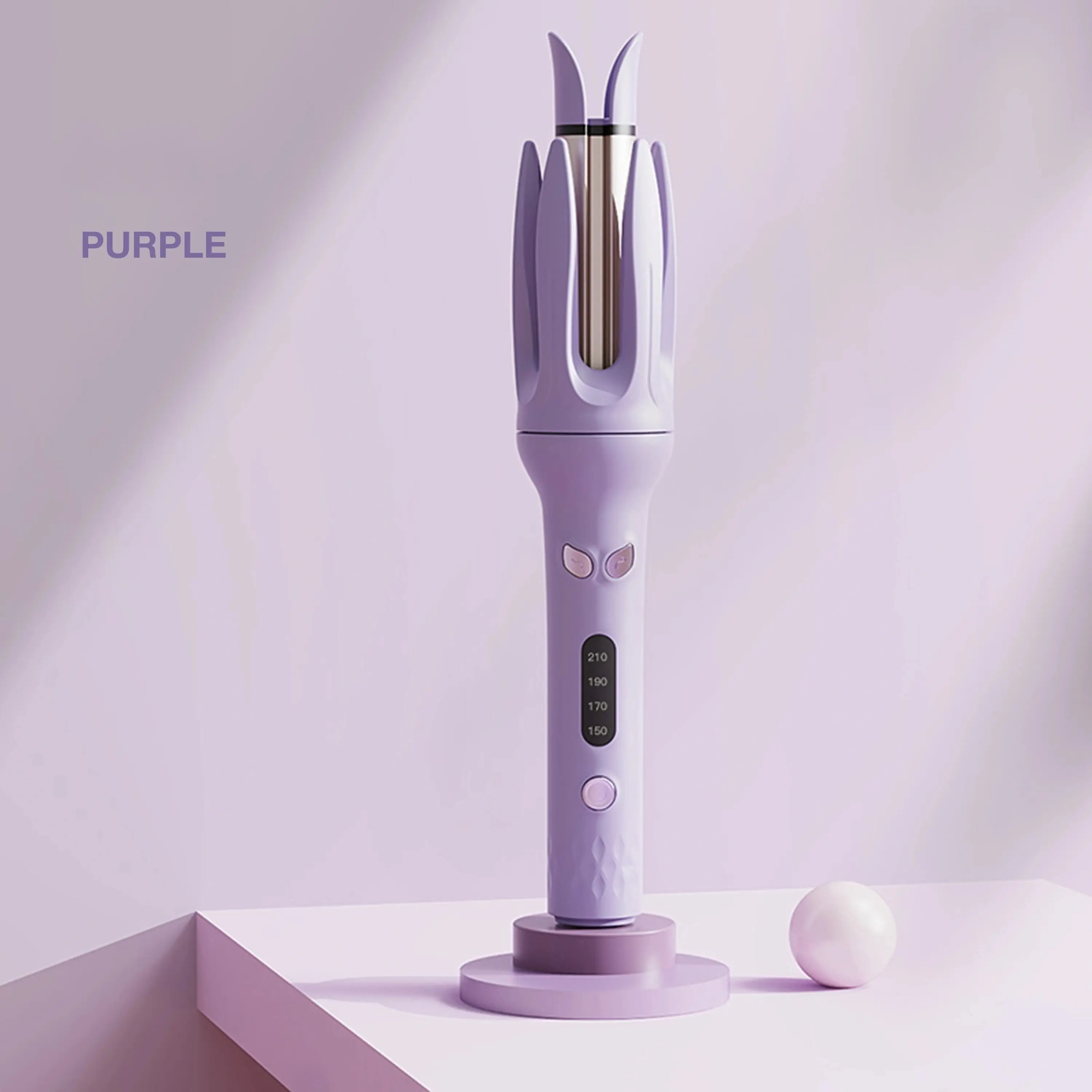 Automatic Hair Curler 28mm with 4 Temperature Modes, Negative Ion Generator, Smart Timer & Sensor, Auto Off for Safety, Comfort