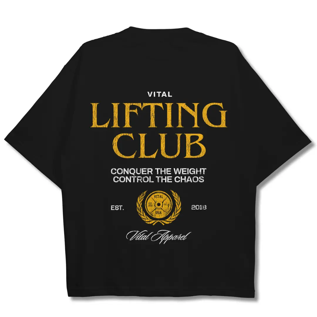 Oversized Pump Cover T-Shirt - Control The Chaos