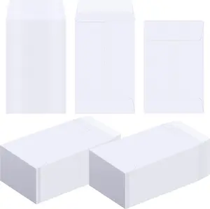 1000 Pcs 2.25 x 3.5 Inch White Small Self Adhesive Coin Envelopes Bulk, Seed Packets Envelopes for Money Cash Key Storage Home Office Supplies