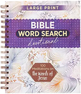 100 Meditations on the Words of Jesus: Word Search Devotional