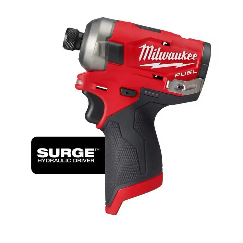 Milwaukee M12 FUEL SURGE 12V Lithium-Ion Brushless Cordless 1/4 in. Hex Impact Driver (Tool-Only)