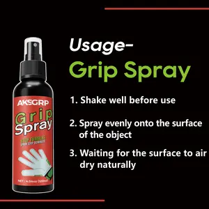 Anti-Slip Spray for Shoes/football Gloves, Enhance Grip Performance, Ideal for Sports & Outdoor Activities, Easy Application
