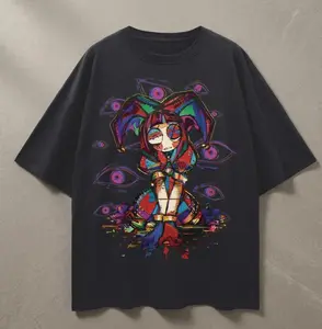 The Amazing Digital Circus Unisex Sweatshirt Fanart Sleeve Art Sweater