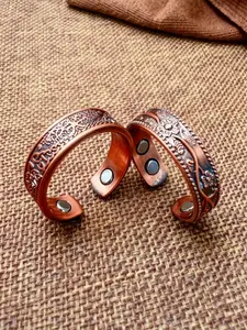 Unisex Pure Copper Magnetic Ring, 99.99% Purity, Hypoallergenic, Relieves Arthritis Pain, Health & Wellness Jewelry