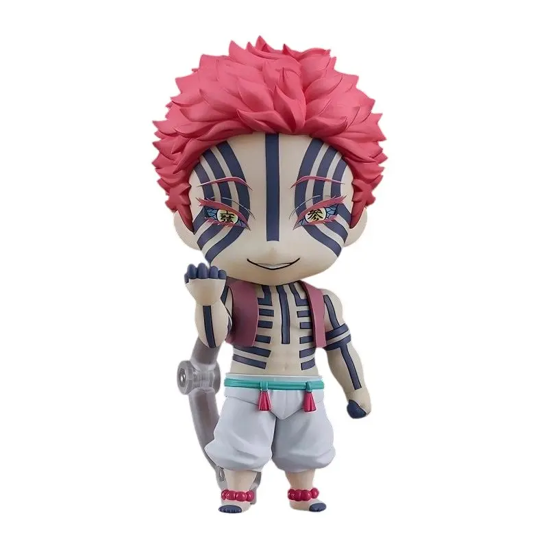 Q Version Clay Figure Demon Slayer Swordsmith Apprentice Handheld Model, 2112#, Anime Collectible Action Figure, Changeable Face Feature, Pvc Action Figures, Collectible Figurine