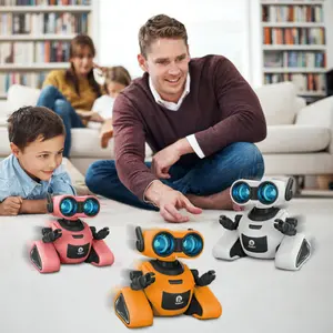 Intelligent motion sensing remote robot, children's sound and light electric gesture sensing robot, boy gifts, cool toys