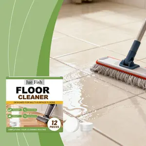 Floor Cleaning Tablets For Tiles And Hardwood Floors, Remove Stains And Odors, Leave A Fresh Scent, Clean And Shiny Effervescent Tablets