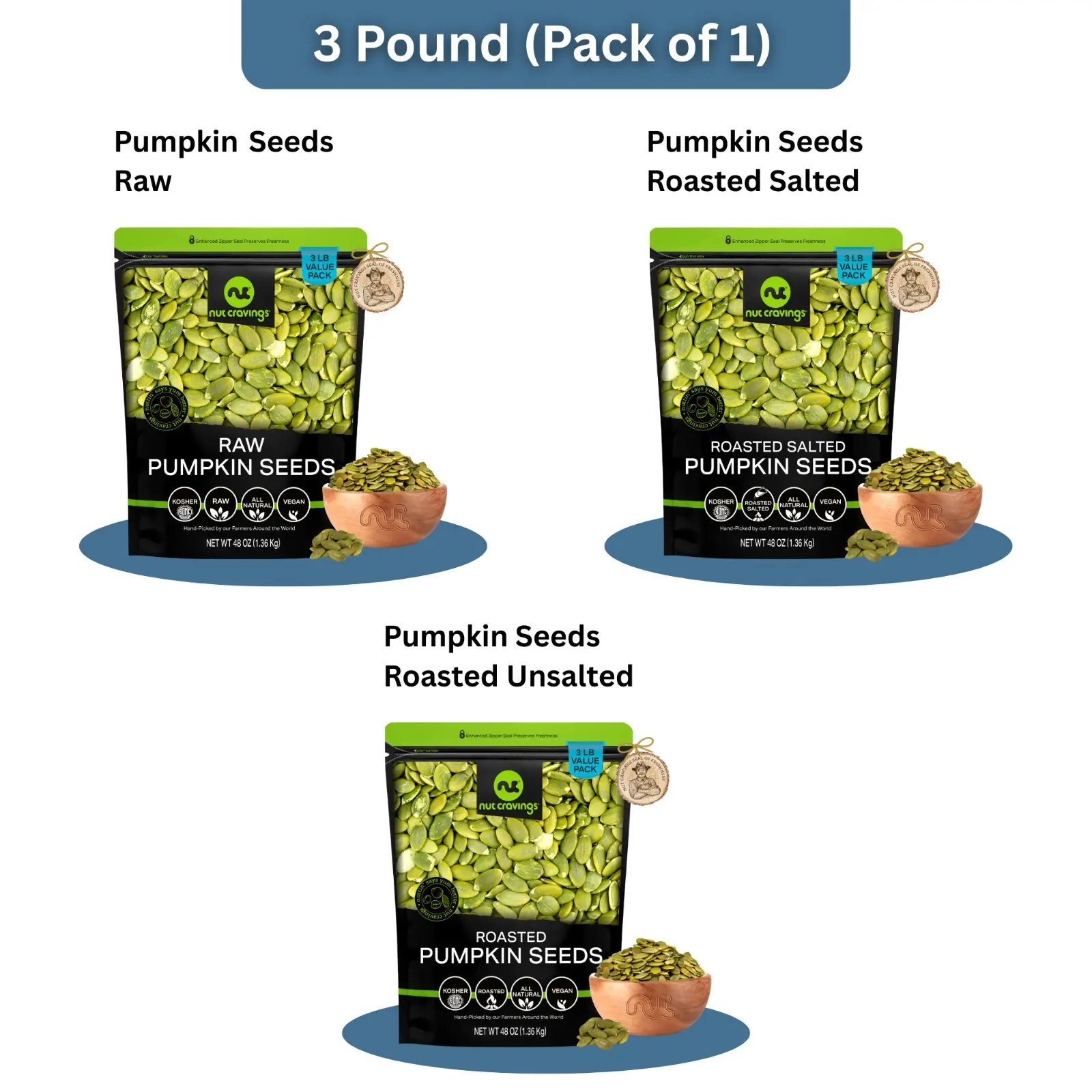 3 Pound (Pack of 1)