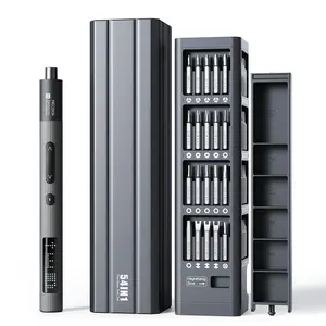 Portable Mini Electric Drill Bit Design,Electric Screwdriver, Cordless Mini Precision Screwdriver Set, 49 Magnetic Bits, Magnetic Storage,  Repair Tool Kit for Electronics Phone Camera Laptop Watch Gifts for Men