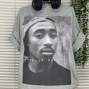 Vintage TuPac Graphic Tee, Tupac Shakur Shirt, 2Pac Shirt, 90s Merch, Rapper Shirt, Hip Hop 90s Legends Shirt, Rapper Merch