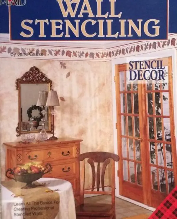USED-Wall Stenciling by Jane Gauss (Paperback)