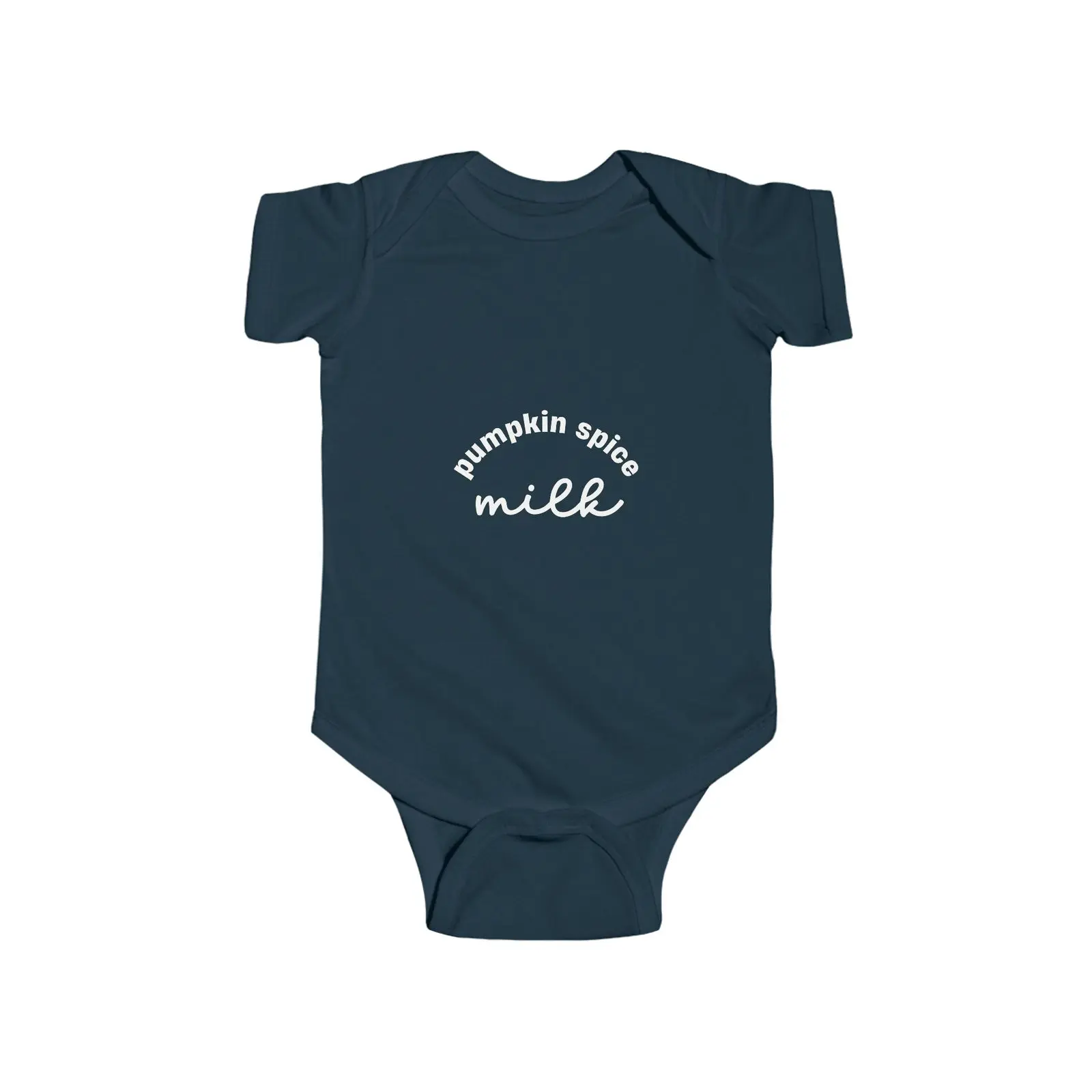 Pumpkin Spice Milk Organic Baby Onesie