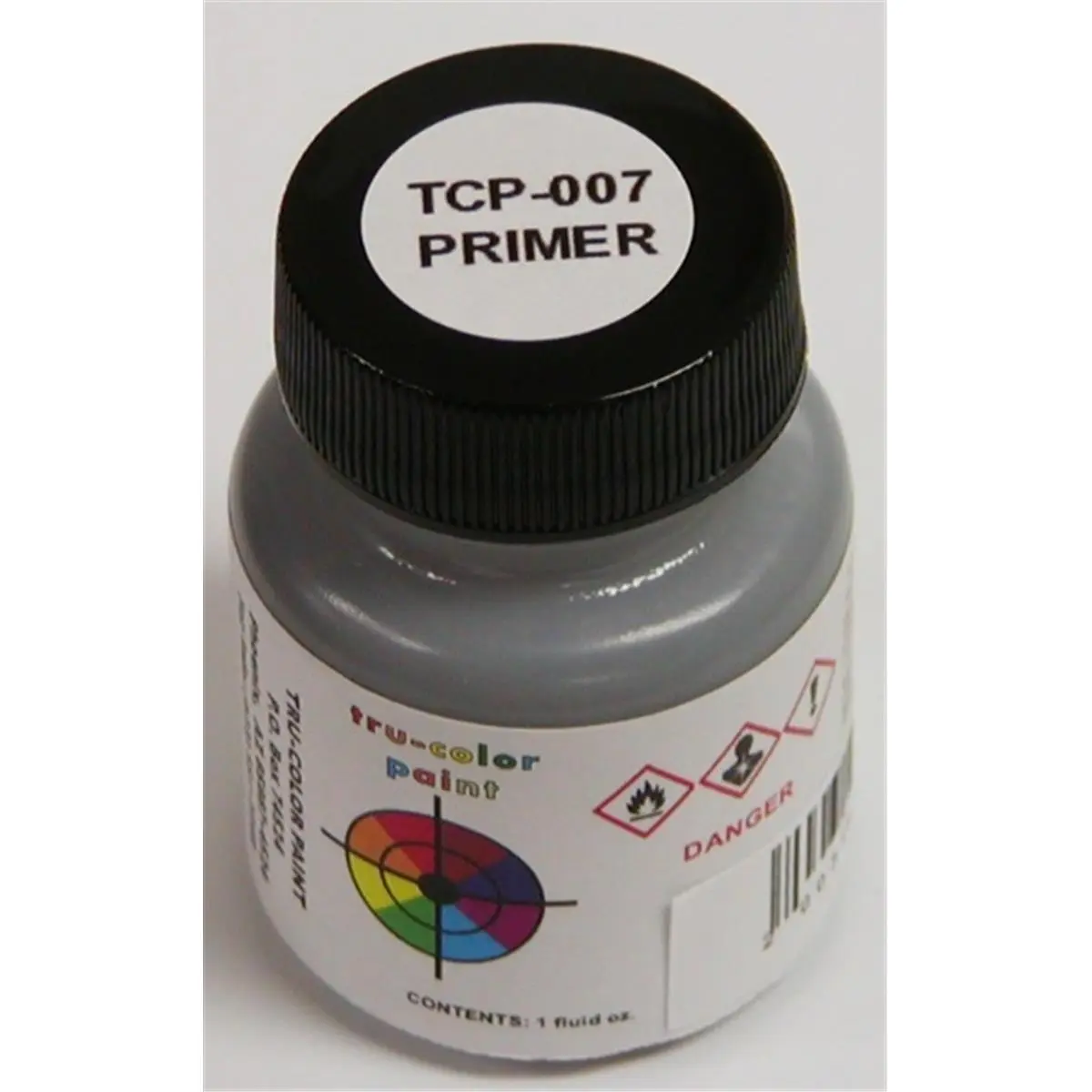 Tru-Color Paint  1 oz 3D Acrylic Paint, Primer Black