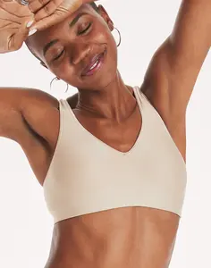 Hanes Smoothtec Wirefree Bra Women's Comfortable Fit Everyday Support Breathable Mhg796