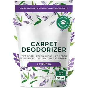 | Carpet Deodorizer & Freshener  | 31 oz Pet Odor Eliminator for  Odor & Pet  | Fresh  Lavender Scent | Safe for Homes with Pets