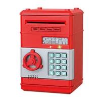 Red password piggy bank-mini-english color box