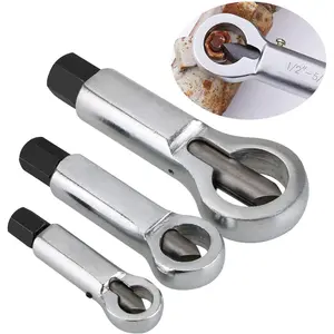 Metal Nut Splitter Cracker, Manual Pressure Metal Nut Splitter Breaker Nut Remover Extractor Tool, 9-12mm, 12-16mm, 16-22mm