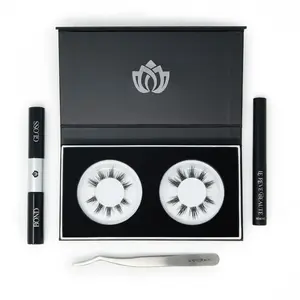 Gabrielle Starter Kit by Le Reve Beauté - DIY Lash Extension Kit with False Eyelashes 12mm 14mm, 16mm at home eyelash extensions waterproof 7 day wear