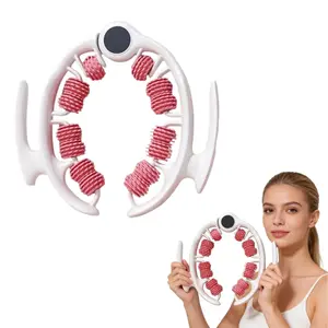 Rolling massage equipment, fat-reducing fitness rollers, suitable for all parts of the limbs - 360-degree deep tissue massager, manual massage roller, fascia massage tool