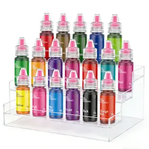 18 Edible Gel Food Coloring 6g per Bottle Set -Vibrant Colors Vegan Gluten Free for Mother's Day & Easter &Picnic Baking Decorating Icing Fondant Macaron Cookie Cake Supplies Bake Nata Sugar Cream