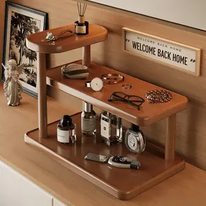 High-End Skincare Makeup & Jewelry Storage Rack, Desktop Vanity Organizer Box, Suitable for Perfume, Lipstick, Cosmetics, Cup Holder