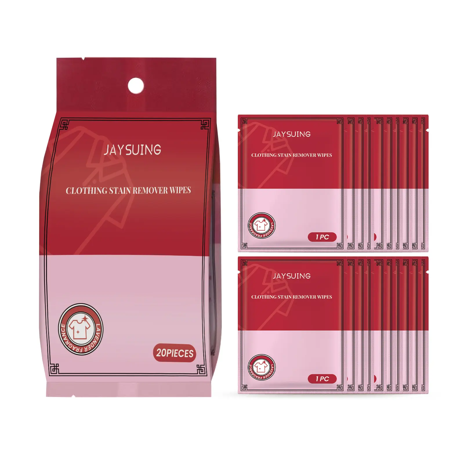 Jaysuing Clothes Decontamination Wipes Deep Clean Stain And Stain Protection Clothes Cleaning Wipes Household household items