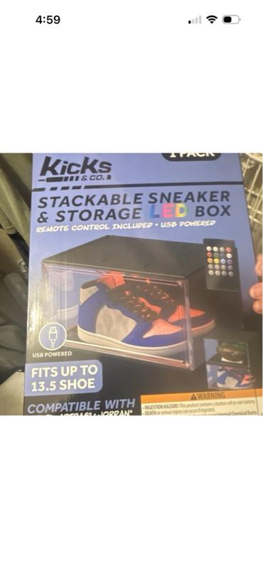 Led shoe display  Shoe