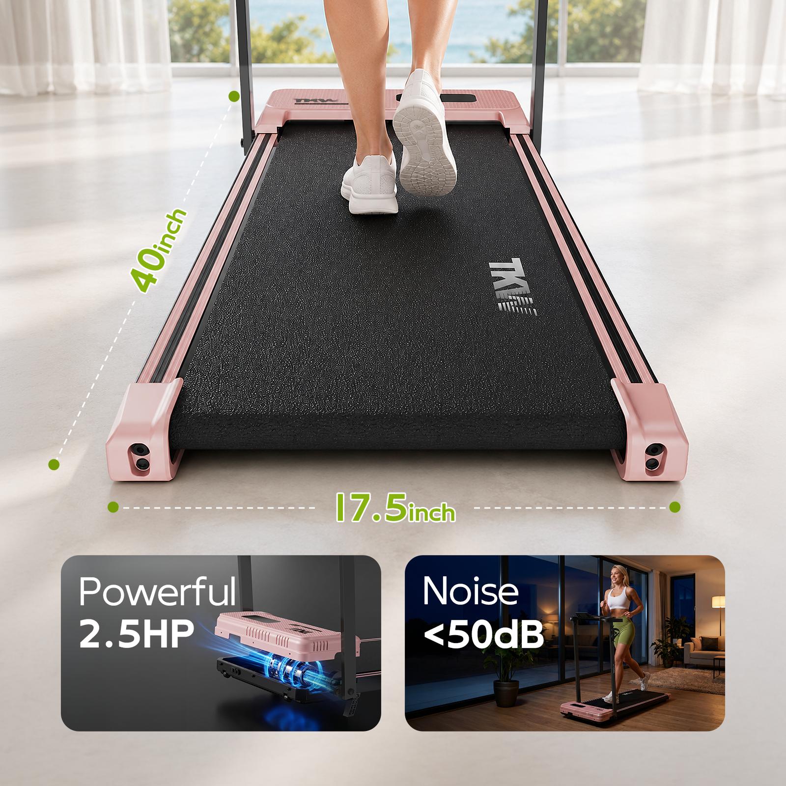 TKW 3-in-1 Walking  pad, Light weight Under DeskWalking pad Treadmill,,Low-Noise Motor Walking Pad, Remote Control & Wheels for Easy mobility, LEDDisplay Training Equipment Home Gym Equipment
