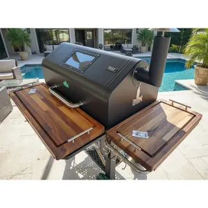 BBQ Boards™ for GMG Jim Bowie/Peak - Front & Side Boards (Sold As A Pair)