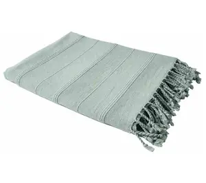 Ox Bay Organic Turkish Cotton Throw Blanket