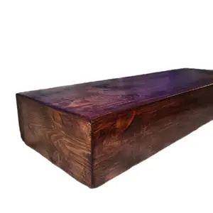 24" Solid oak concealment shelf with keyless locking