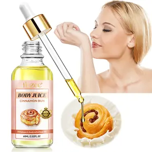 IKZEE BODY JUICE CINNAMON BUN,Women-specific body massage oil, multi-purpose skin care oil, balance the pH value of women, handmade body oil, suitable for daily use, Winter Nourishing Oil