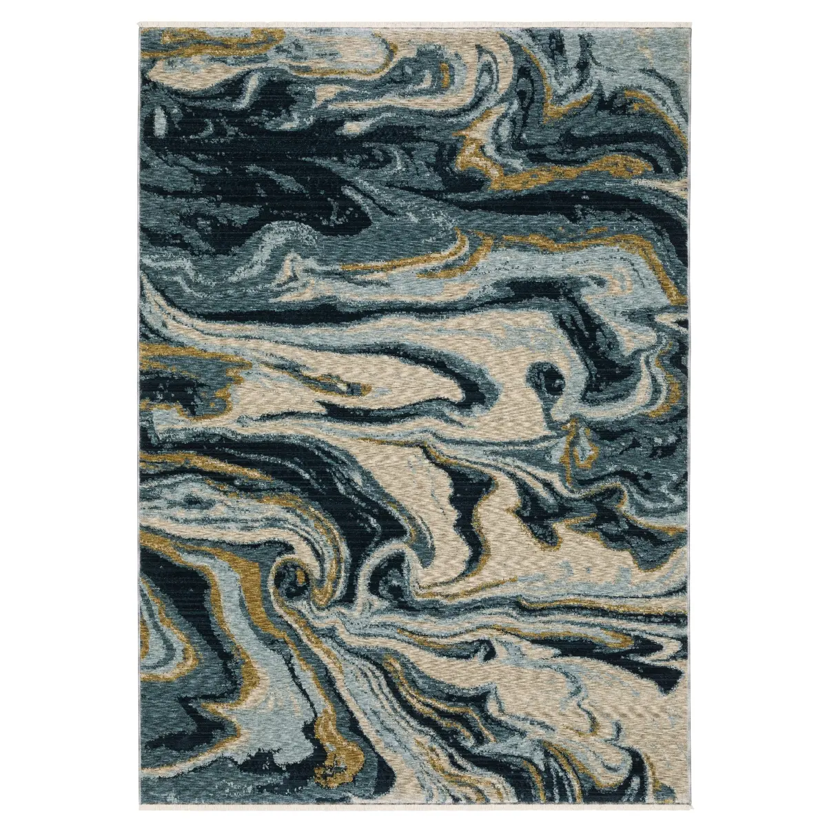 Sphinx by Oriental Weavers Capella CAP10 CCAP10068235ST 2' 3" x 7' 6" Power Loomed Abstract Rectangle Rug, Contemporary & Casual Style, Soft Touch 3D-Textured Rug for Contemporary Home Decor