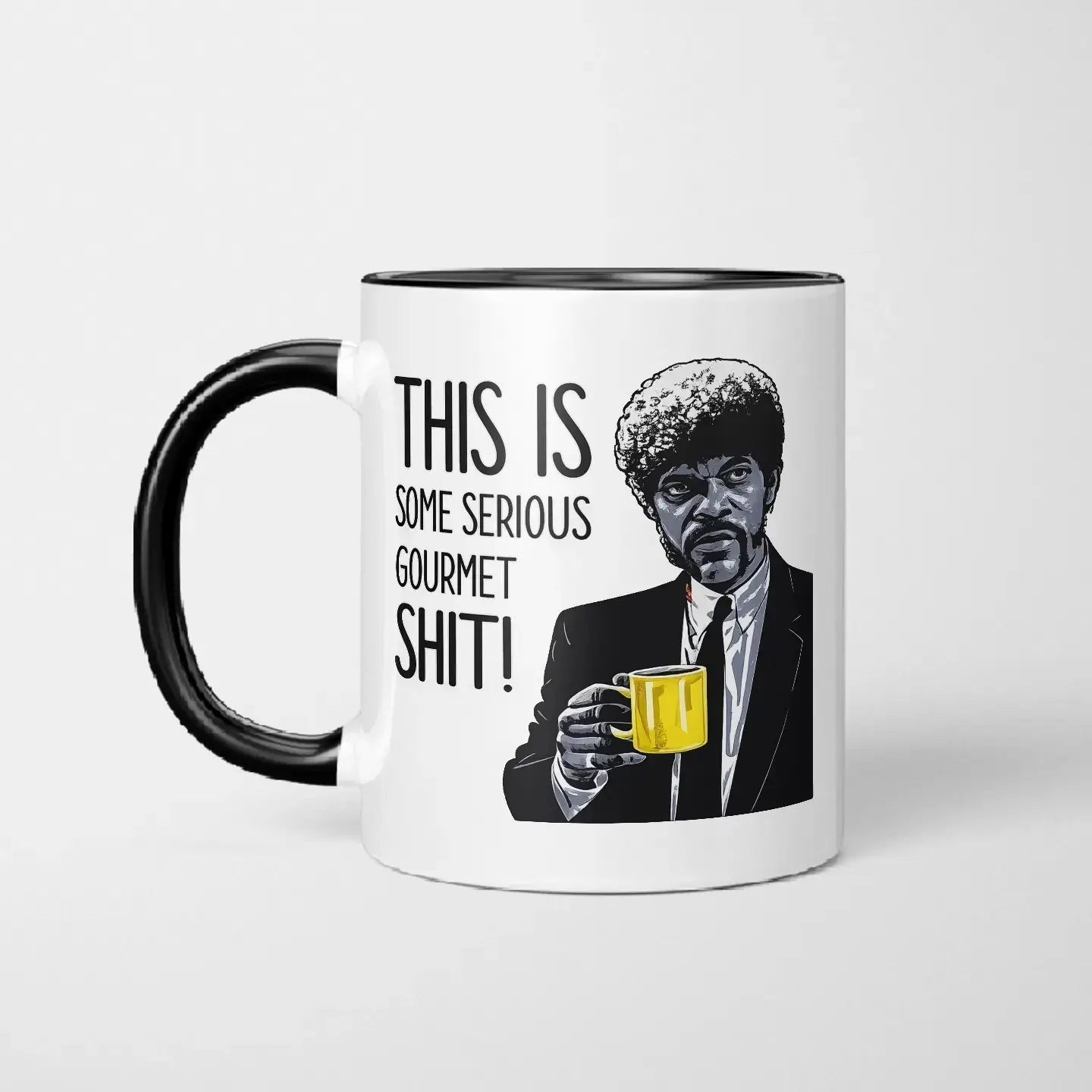 Pulp Fiction Jules Coffee Mug, Classic Movie Quote Ceramic Cup, Funny Gourmet Statement Mug, Cool Pop Culture Gift for Movie Fans, Classic Coffee Mugs, Coffee Cups