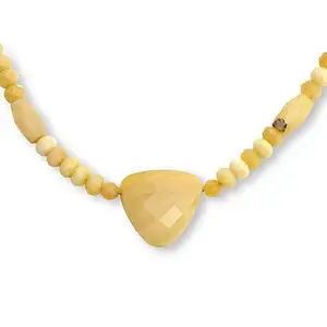 Mine Finds by Jay King 18" Yellow Opal Sterling Silver Necklace