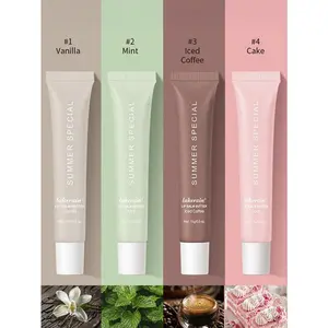 4PCS Lip Butter Balm Set- Conditioning Lip Mask And Lip Balm For Instant Moisture, Shine And Hydration - Sheer-Tinted, Soothing Lip Care