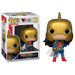 Funko Pop! Wonder Woman Flashpoint 431 Vinyl Figure in PopShield Protector