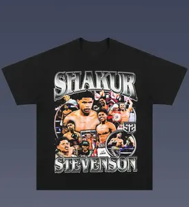 SHAKUR STEVENSON VINTAGE GRAPHIC T-SHIRT Shortsleeve Classic Menswear Top