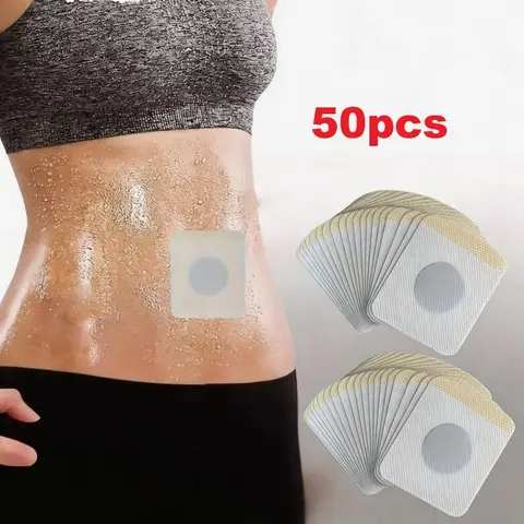 50pcs Abdominal Shaping Tape Slimmer, Gentle Adhesive Tighten Belly Patch, Ideal for Fitness Performance and Abdomen Shaping, Breathable Universal Design