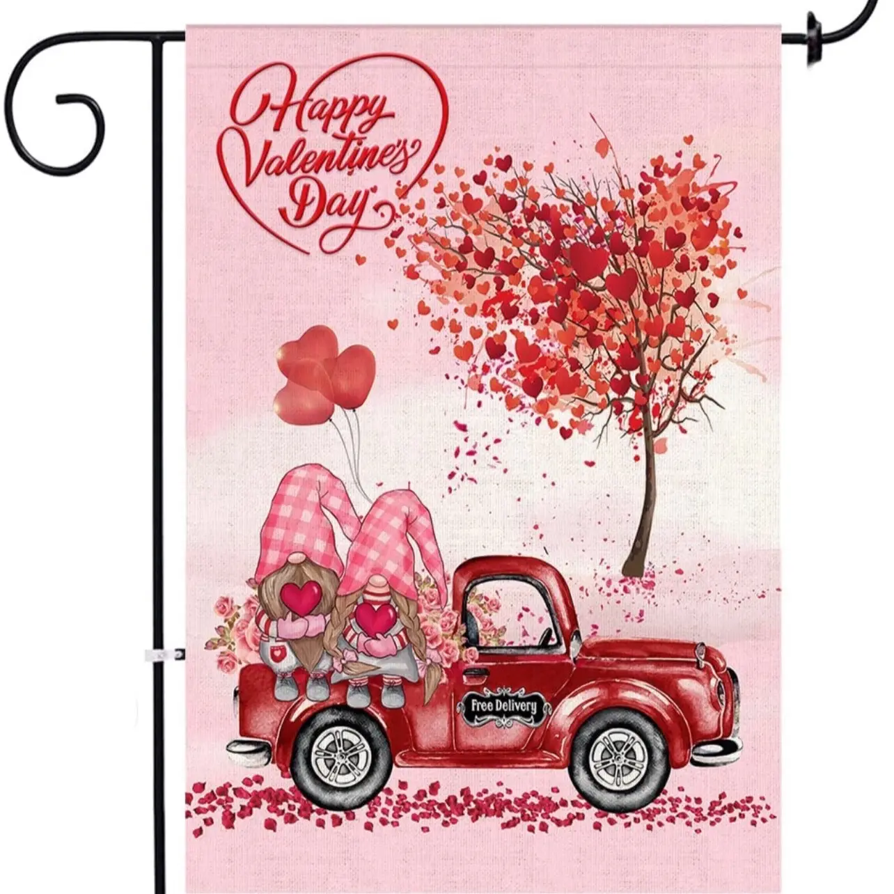Valentines Day Garden Flag Valentines Day Garden Flag