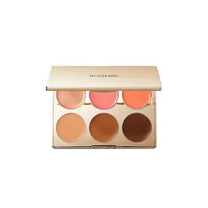 ICONIC LONDON Multi-Use Cream Blush, Bronze & Highlight Palette