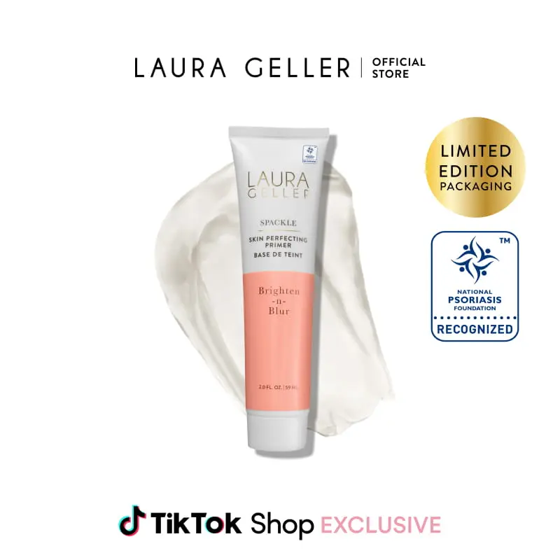 Laura Geller Spackle Skin Perfecting Primer Brighten-n-Blur Gel for Smoother Skin 2 fl oz - Buildable Matte Finish, Makeup Laura Geller Spackle Skin Perfecting Primer Brighten-n-Blur Gel for Smoother Skin 2 fl oz - Buildable Matte Finish, Makeup